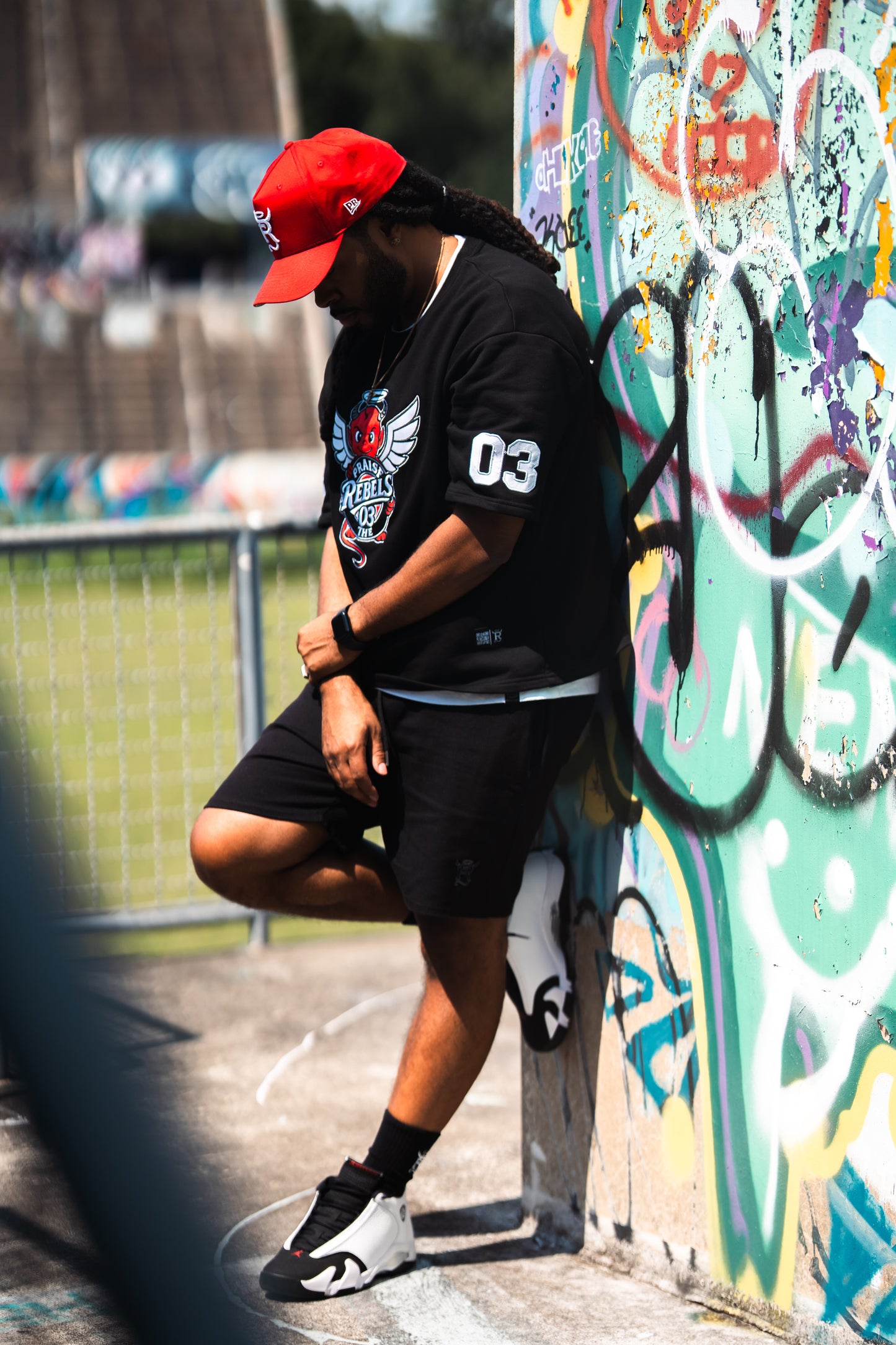 "Saint/Sinner" Jersey - Black + FREE š